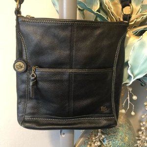 THE SAK CROSSBODY BAG, BLACK, LEATHER